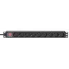 PDU Intellinet 19 pollici 1U rack 9 prese 16A on/off cavo di alimentazione 2 m