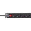 PDU Intellinet 19 pollici 1U rack 9 prese 16A on/off cavo di alimentazione 2 m