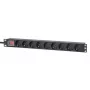 PDU Intellinet 19 pollici 1U rack 9 prese 16A on/off cavo di alimentazione 2 m