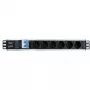 Ciabatta (PDU) Techly I-CASE STRIP-16SH 6 uscite AC 1.5HE nero, argento