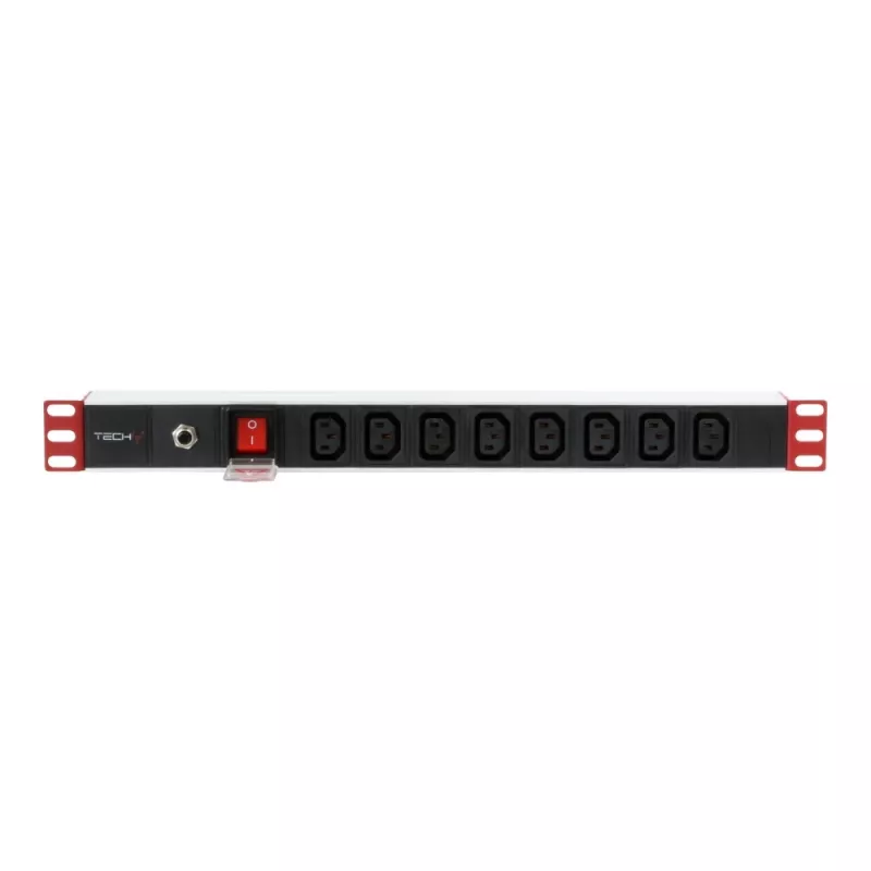 Ciabatta Techly rack 19 pollici 1U 8 uscite C13