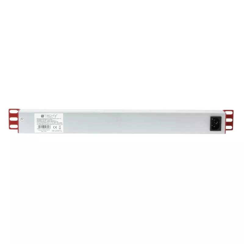 Ciabatta Techly rack 19 pollici 1U 8 uscite C13