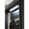 Techly 026289 pannello di illuminazione LED magnetico per armadio rack da 19 pollici, sensore di movimento e di tocco, alimentatore 12 V DC, cavo da 3 m