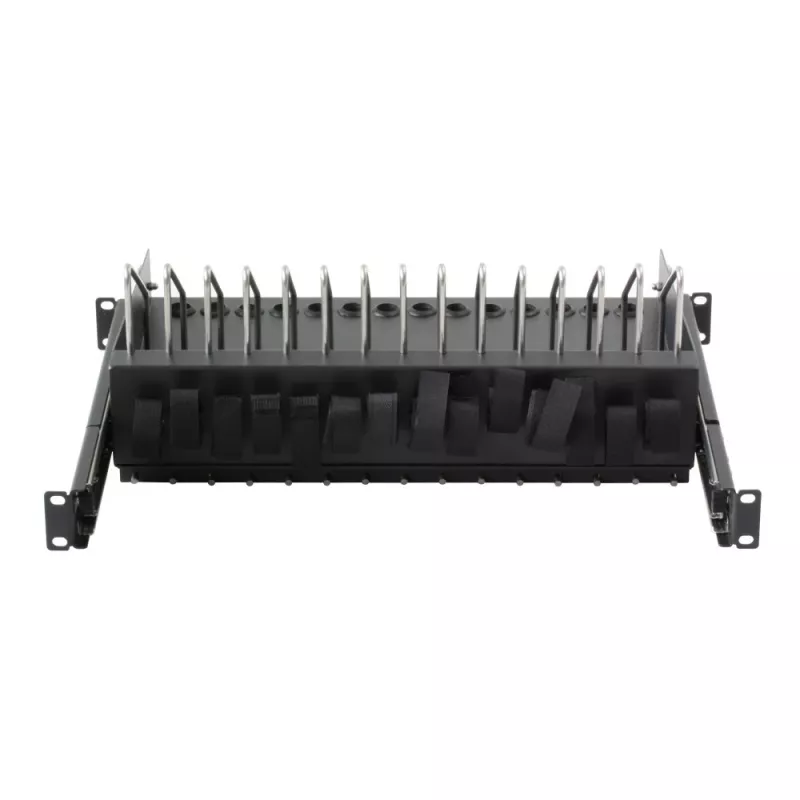 Mensola per rack Techly I-CABINET-TRAY14BK nero 4U 19 pollici