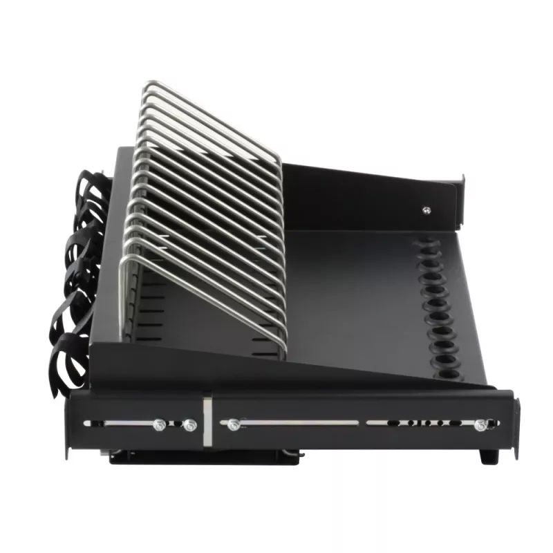 Mensola per rack Techly I-CABINET-TRAY14BK nero 4U 19 pollici