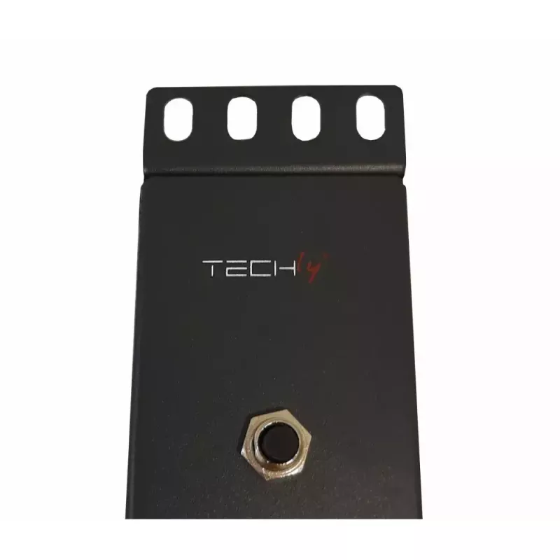 Ciabatta Techly 8 prese rack 19 pollici con 8 interruttori ON/OFF 1,5HE