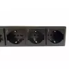 Ciabatta Techly 8 prese rack 19 pollici con 8 interruttori ON/OFF 1,5HE