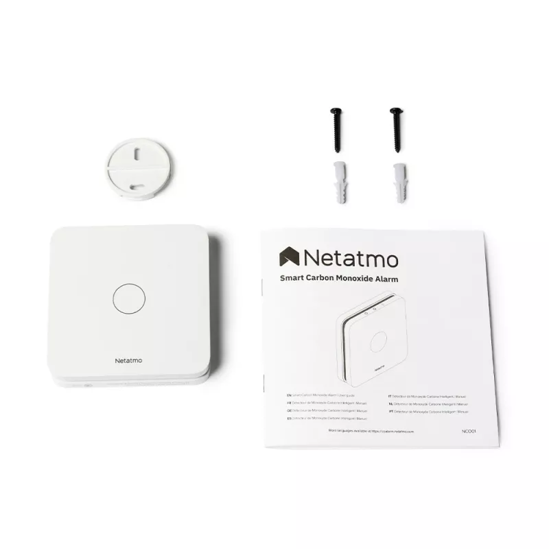 Rilevatore di monossido di carbonio Netatmo Smart Carbon Monoxide Alarm