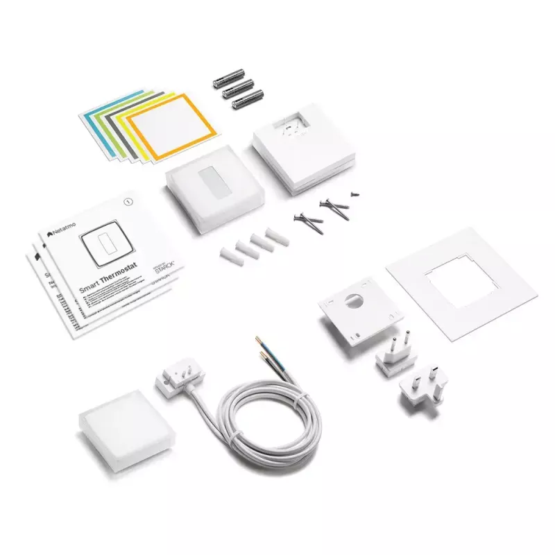 Netatmo Pack: Smart Thermostat + 3 valvole termostatiche smart aggiuntive