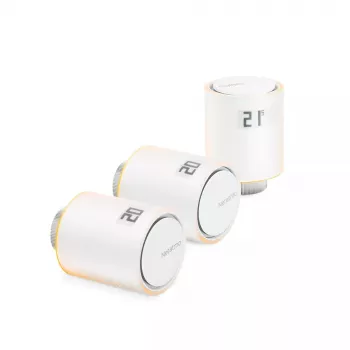 Smart Radiator Valves Netatmo Pack: 3 valvole termostatiche smart aggiuntive