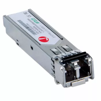 Intellinet Modulo ricetrasmettitore ottico, Gigabit Fiber SFP Mini-GBIC, porta Multi-Mode 1000Base-Sx (LC), 550 m, lunghezza d'onda 850 nm, Ethernet, Fibre, conforme MSA, equivalente a Cisco GLC-SX-MM, garanzia tre anni