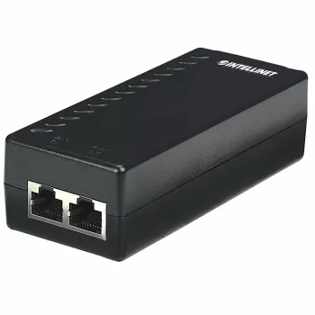 Intellinet Iniettore Power over Ethernet (PoE), 1 porta, 48 V DC, compatibile IEEE 802.3af