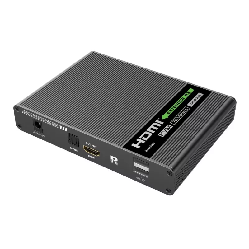 Techly IDATA HDMI-KVM67 Extender KVM trasmettitore e ricevitore