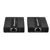 Techly IDATA EXT-E71 Extender AV trasmettitore e ricevitore AV nero