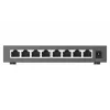 QNAP QSW-1108-8T-R2 switch di rete unmanaged, 8x 2,5GbE RJ45 (10/100/1000/2500 Mbps), da scrivania, senza ventola, nero-grigio