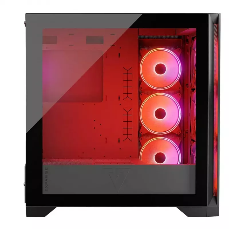 Case Modecom Volcano Expanse S Apex ARGB Midi, nero