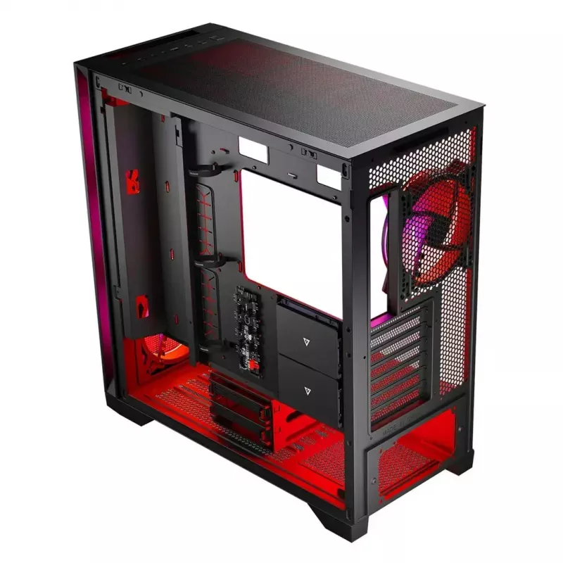 Case Modecom Volcano Expanse S Apex ARGB Midi, nero