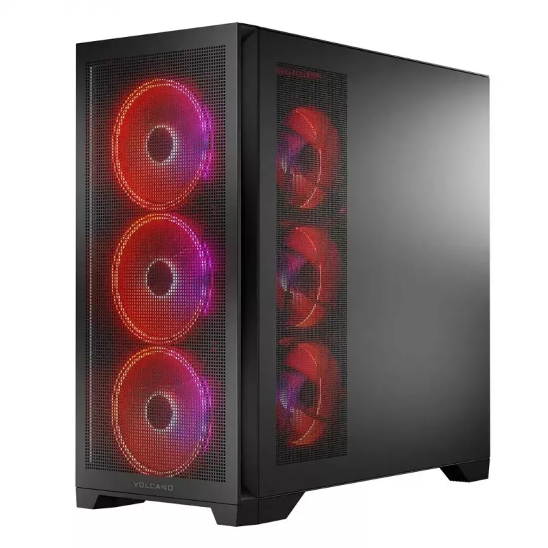 Case Modecom Volcano Expanse S Apex ARGB Midi, nero