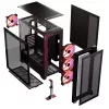 Case Modecom Volcano Expanse S Apex ARGB Midi, nero