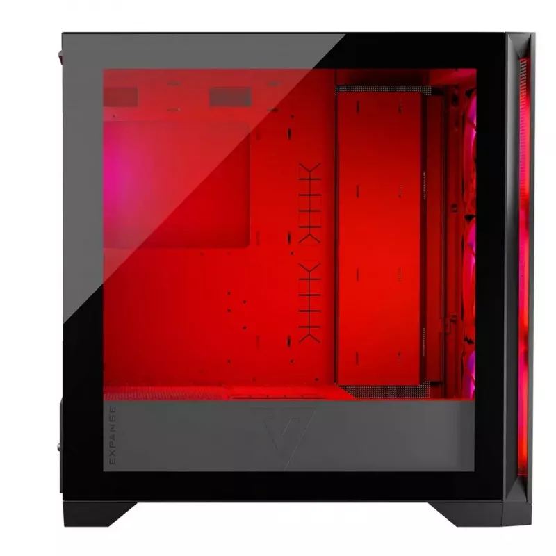 Case Modecom Volcano Expanse S Apex ARGB Midi, nero