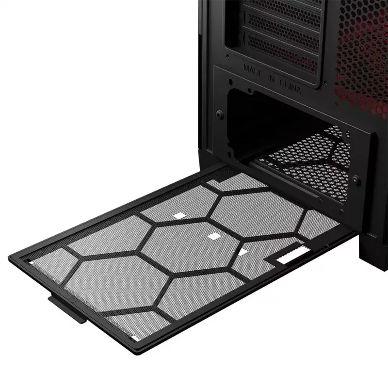 Case Modecom Volcano Expanse S Apex ARGB Midi, nero