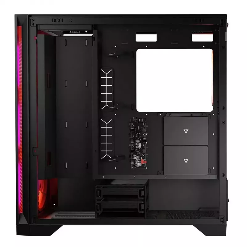 Case Modecom Volcano Expanse S Apex ARGB Midi, nero