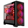 Case Modecom Volcano Expanse S Apex ARGB Midi, nero