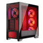 Case PC MODECOM VOLCANO EXPANSE S APEX ARGB Midi Tower, vetro temperato, USB-C, 3x140mm anteriore, supporta ATX/microATX, GPU fino a 430mm