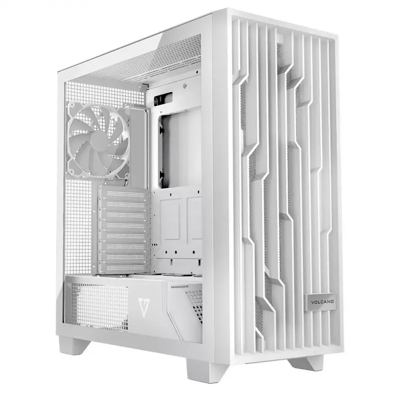Modecom Volcano Perun Apex ARGB case Midi, bianco