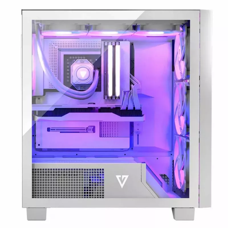 Modecom Volcano Perun Apex ARGB case Midi, bianco