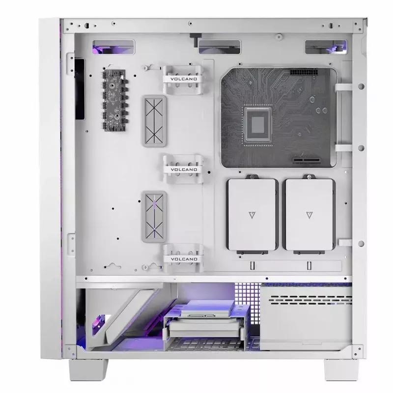 Modecom Volcano Perun Apex ARGB case Midi, bianco