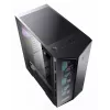 MSI MPG GUNGNIR 110R Case per computer gaming Mid Tower nero, USB 3.2 Gen2 Type C, 4x ventola ARGB 120mm, Mystic Light Sync, scheda di controllo ARGB da 1 a 6, 2x pannelli in vetro temperato, ATX, mATX, mini-ITX