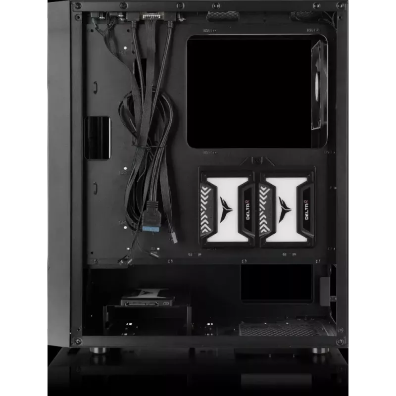 Case PC Versa XM1 nero acciaio ventola 120mm USB3.0 - nero