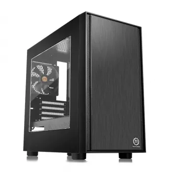 Case PC Thermaltake Versa H17 Window Micro Tower nero