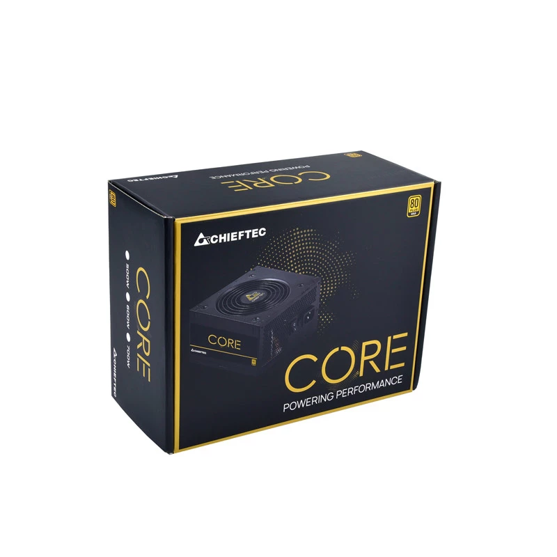Chieftec Core BBS-500S Alimentatore 500 W 24-Pin ATX PS/2 nero