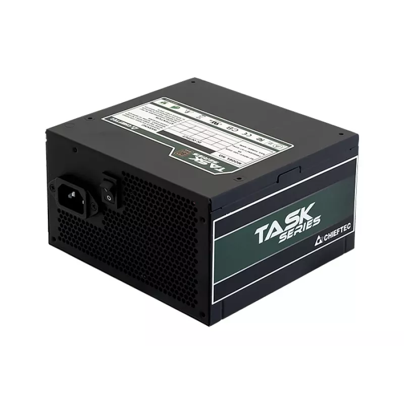 Chieftec Task TPS-500S Alimentatore 500 W 24-Pin ATX ATX nero