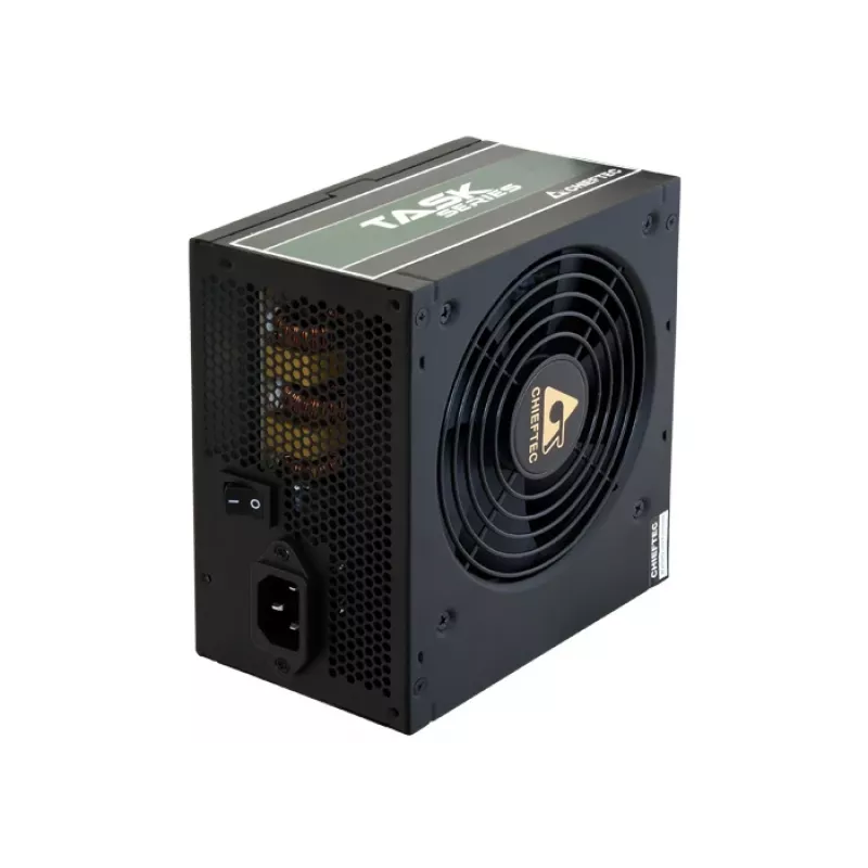 Chieftec Task TPS-500S Alimentatore 500 W 24-Pin ATX ATX nero