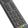 Hama 00221056 telecomando universale per TV 2in1, IR, tasti grandi, programmabile, nero