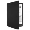 Flip case per e-book reader PocketBook da 7,8 pollici – HN-FP-PU-743G-RB-WW, chiusura magnetica, nero