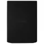Flip case per e-book reader PocketBook da 7,8 pollici – HN-FP-PU-743G-RB-WW, chiusura magnetica, nero