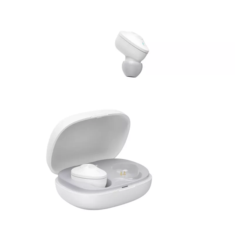 Hama Freedom Buddy headset True Wireless Stereo (TWS) in-ear chiamate/musica USB Type-C Bluetooth grigio chiaro, bianco