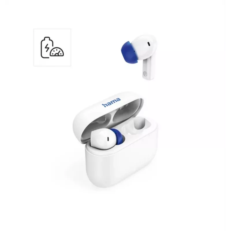 Auricolari True Wireless Hama Passion Clear II con ANC, bianco (00184179)