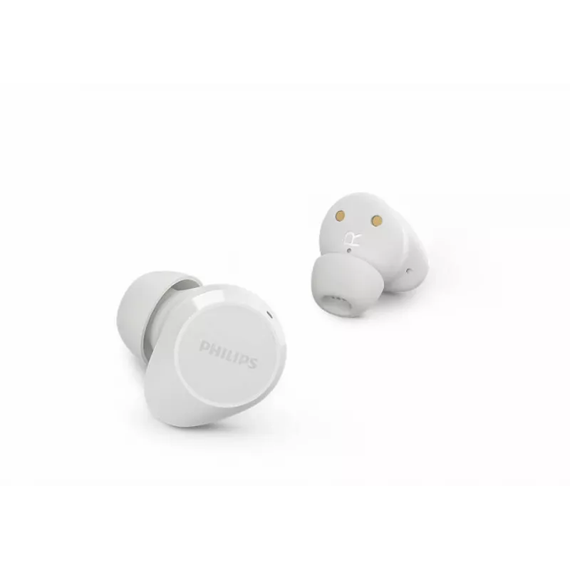 Philips TAT1209WT/00 cuffie/headset True Wireless Stereo (TWS) in-ear chiamate/musica Bluetooth bianco