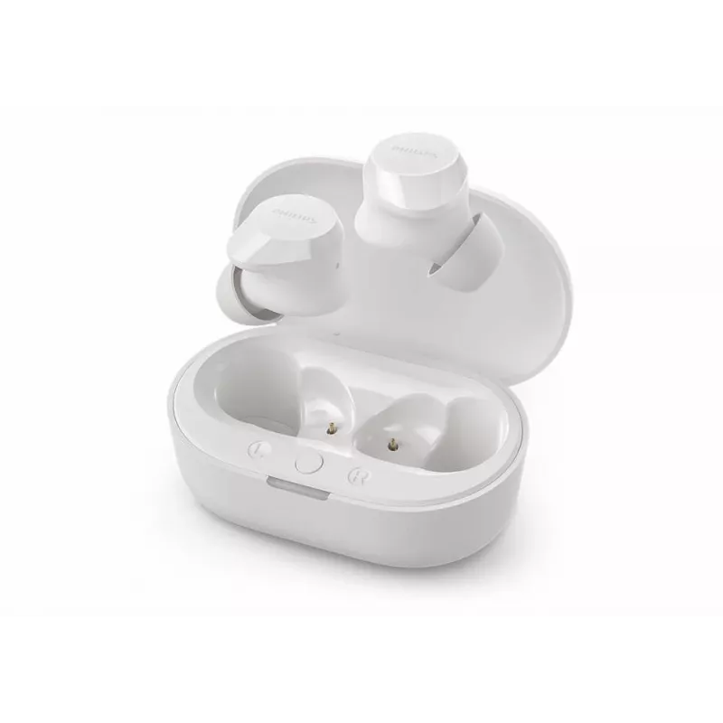 Philips TAT1209WT/00 cuffie/headset True Wireless Stereo (TWS) in-ear chiamate/musica Bluetooth bianco