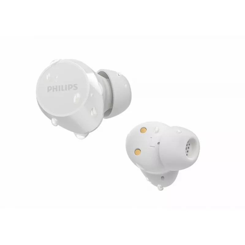 Philips TAT1209WT/00 cuffie/headset True Wireless Stereo (TWS) in-ear chiamate/musica Bluetooth bianco