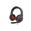 GENESIS Radon 210 headset gaming con filo con archetto USB Type-A nero, rosso