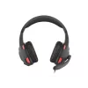 GENESIS Radon 210 headset gaming con filo con archetto USB Type-A nero, rosso