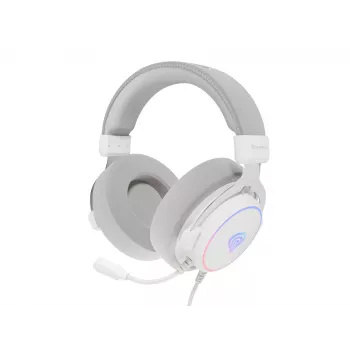 GENESIS Neon 764 headset gaming con filo con archetto USB Type-A bianco