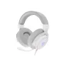 GENESIS Neon 764 headset gaming con filo con archetto USB Type-A bianco