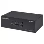 Switch KVM Manhattan 4 porte 4K@30Hz USB-A audio mic